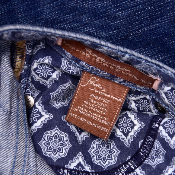 Paige Jeans Mid Rise Relaxed Wide Leg Size 27 - Picture 3 of 6